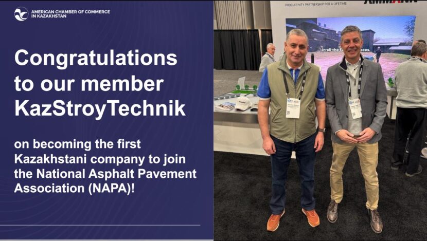KazStroyTechnik Becomes First Kazakhstani Member of NAPA