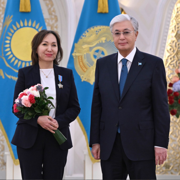 Citi Kazakhstan Representative Awarded Qurmet Award by President Tokayev