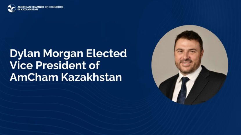 Dylan Morgan Elected Vice President of AmCham Kazakhstan