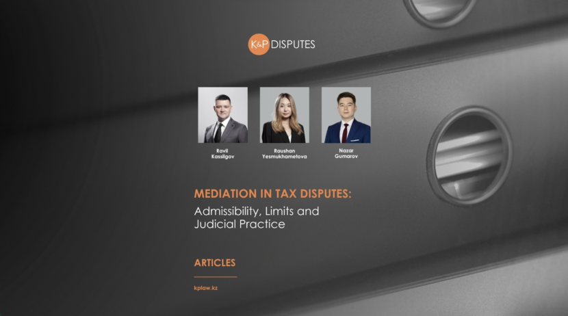 Mediation in Tax Disputes: Admissibility, Limits and Judicial Practice