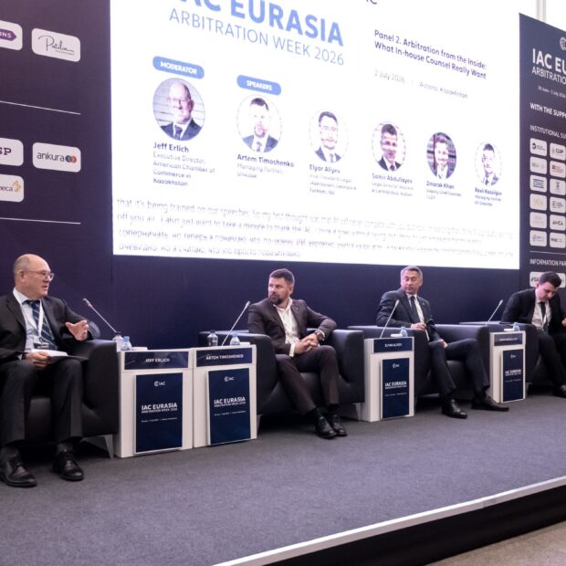 AmCham Executive Director Moderates Panel at Eurasia Arbitration Week 2026