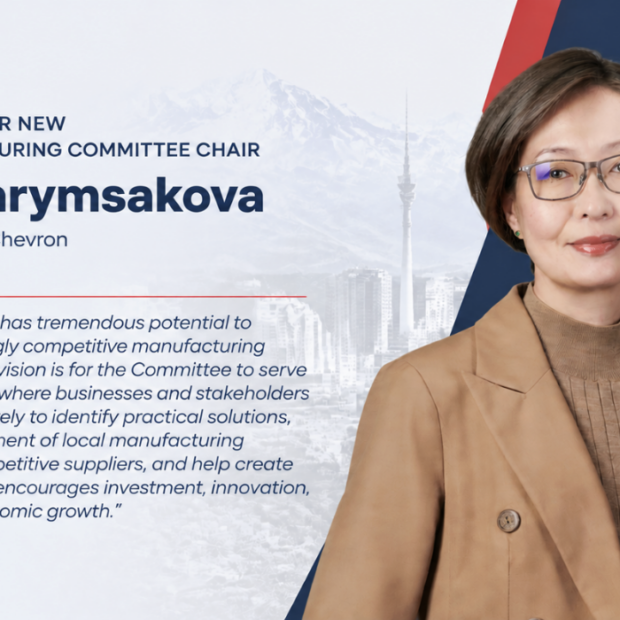 Aliya Karymsakova, Senior Counsel at Chevron, has been appointed Chair of the AmCham Kazakhstan Local Manufacturing Committee 