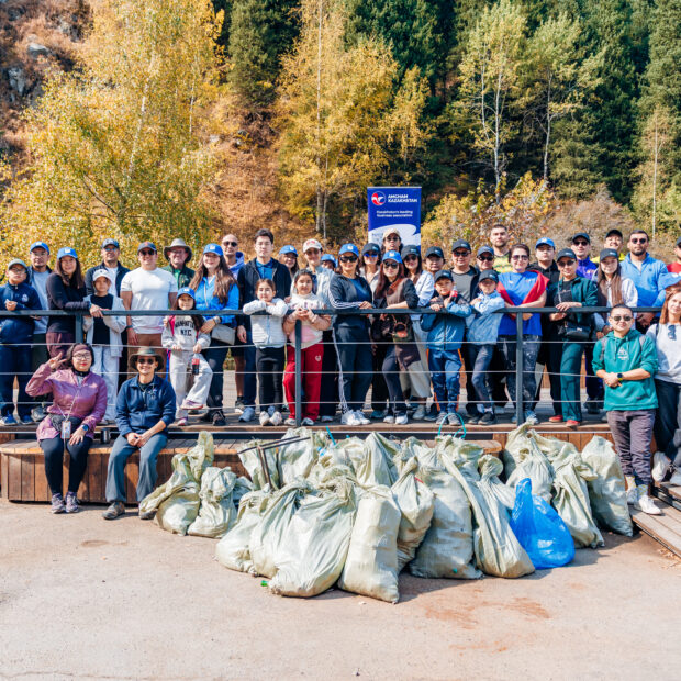 AmCham Kazakhstan CSR Network Cleanup in Alma-Arasan