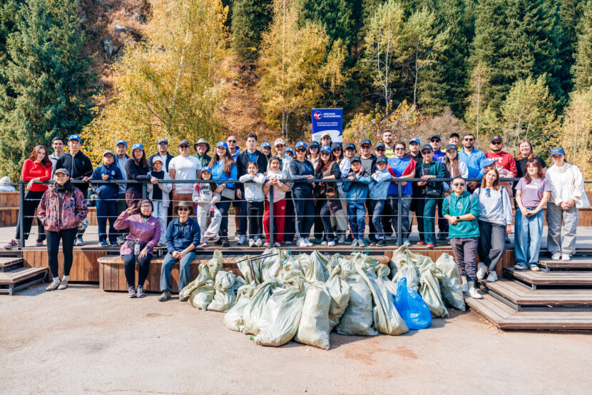AmCham Kazakhstan CSR Network Cleanup in Alma-Arasan